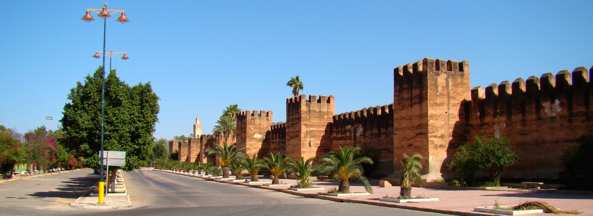 Vue de la ville de Taroudant, Maroc